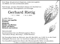 eine Anzeige