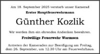 eine Anzeige