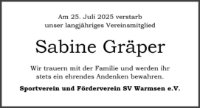 eine Anzeige